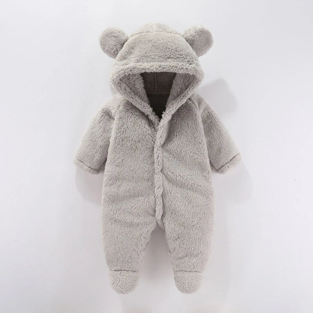 Mini Fashion - With Hood - Fleece Romper