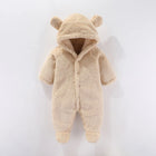 Mini Fashion - With Hood - Fleece Romper