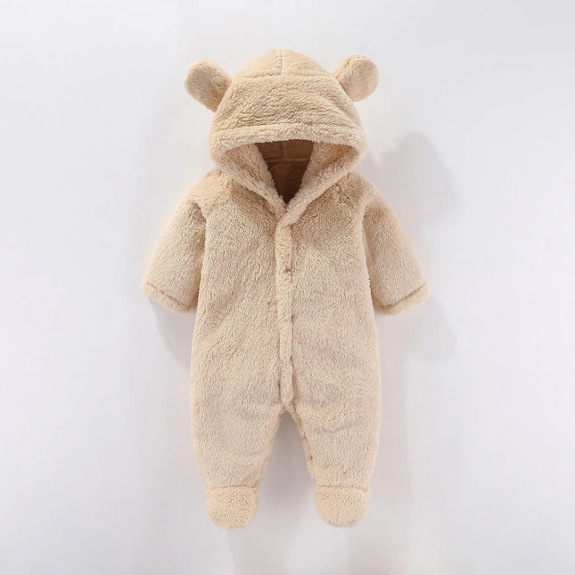 Mini Fashion - With Hood - Fleece Romper
