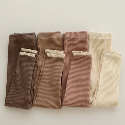 Mini Fashion - Blød og behagelig - Ribbet legging