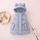 Mini Fashion - Warm & Trendy - Bodywarmer With Hood