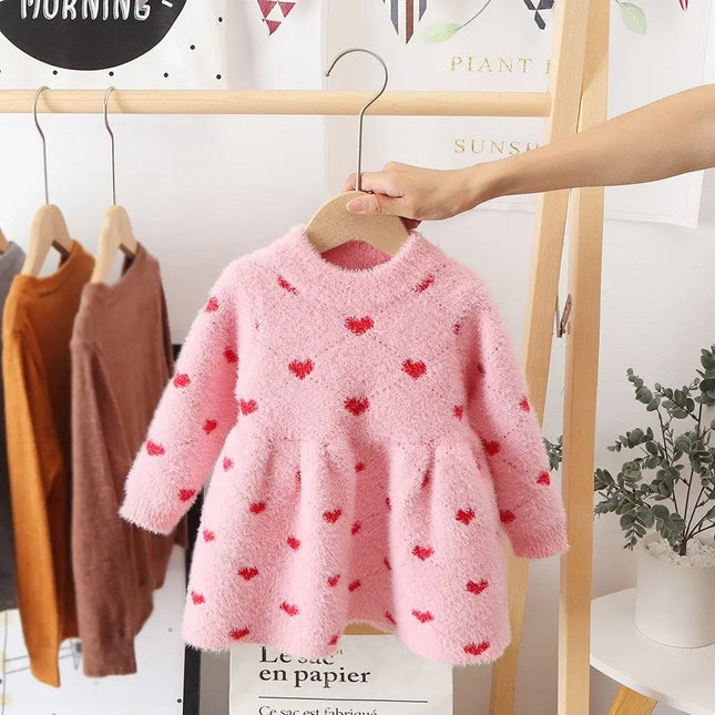 Mini Fashion - Dejlig og varm - Fleece kjole