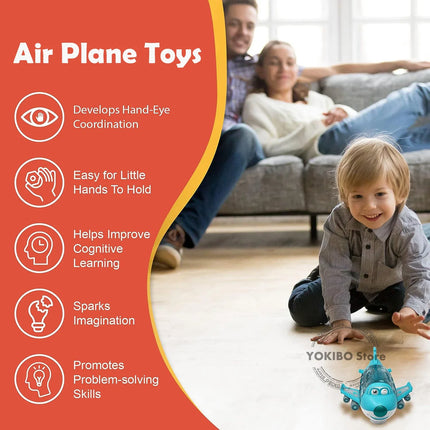 Pilot Pals Plane - Perfekt Copilot - Legetøjsfly