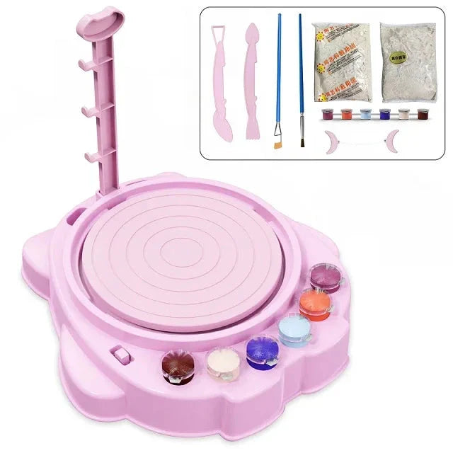 Kids Pottery Set - Clay Creations - Pottery set for children