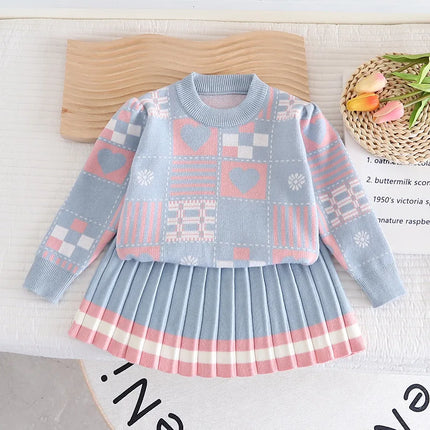 Mini Fashion - Blødt og behageligt - Sweater sæt