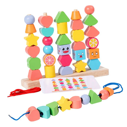 Woodn - Creates spatial insight - Wooden Learning Blocks