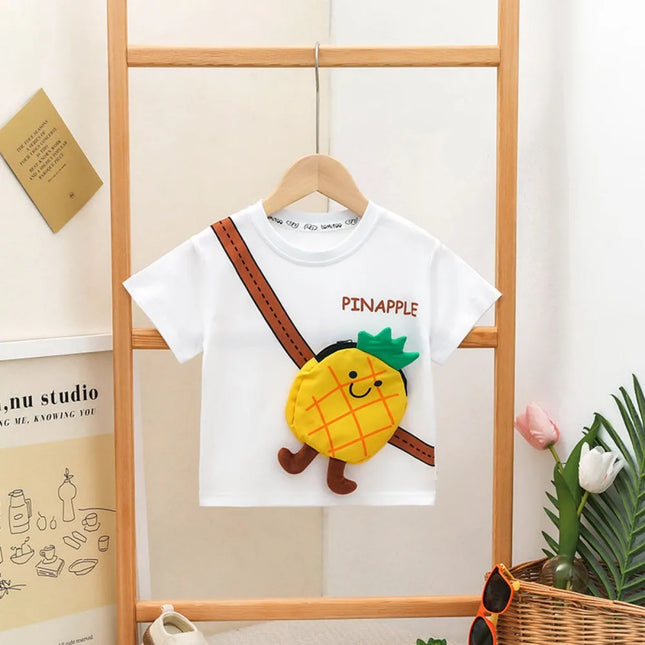 Mini Fashion - Frugt look - T-shirt