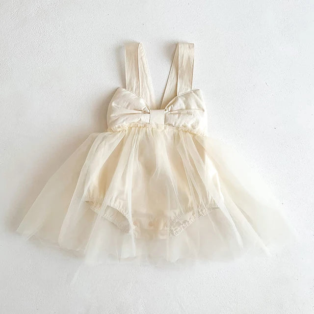 Mini Fashion - Baby Piger Romper Dress