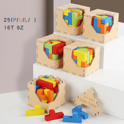 Woodn - Træn din hjerne - 3D Tetris Puslespil