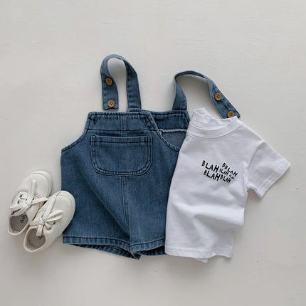 Mini Fashion - Boys Everywhere - Denim Clothing Set