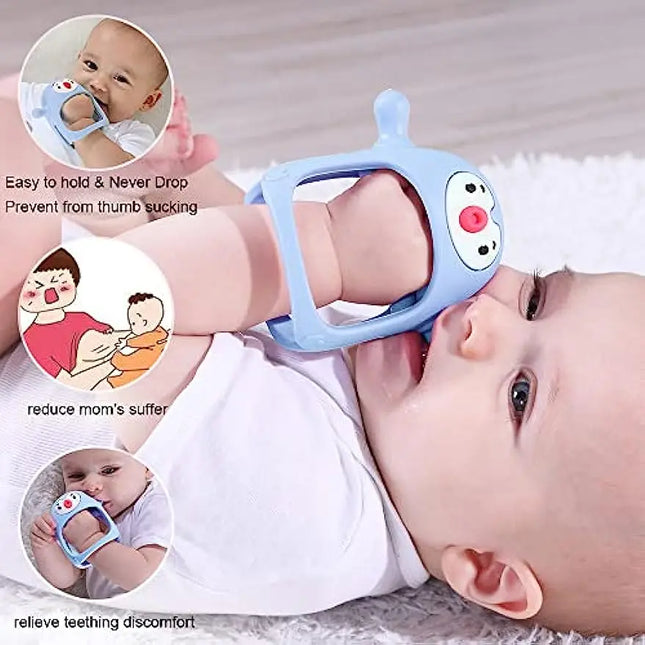 Penguin Teether - Beroligende for tandkødet - Silikone Teether