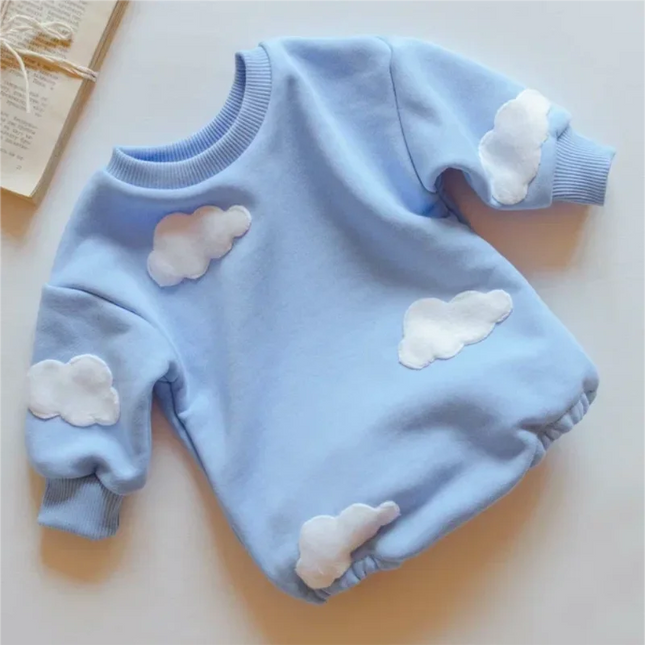 Mini Fashion - Cute Prints - Sweatshirt Romper