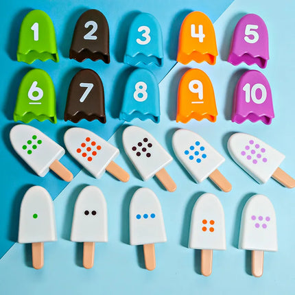 Maths Popsicles - Tal sjov med is - Matematik spil