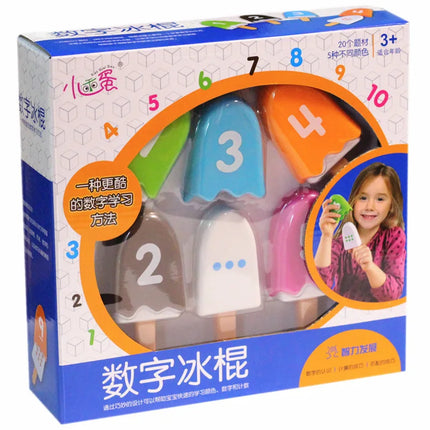 Maths Popsicles - Tal sjov med is - Matematik spil