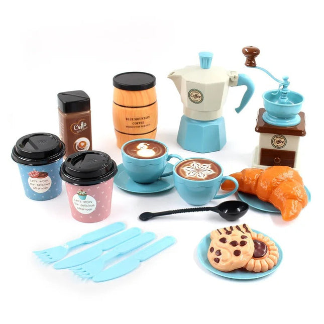 Cafe Set - Barista & Baker in the making - Café & Bakery Toy Set