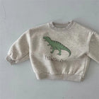 Mini Fashion - Cute Dinosaur Print - Dino Sweater